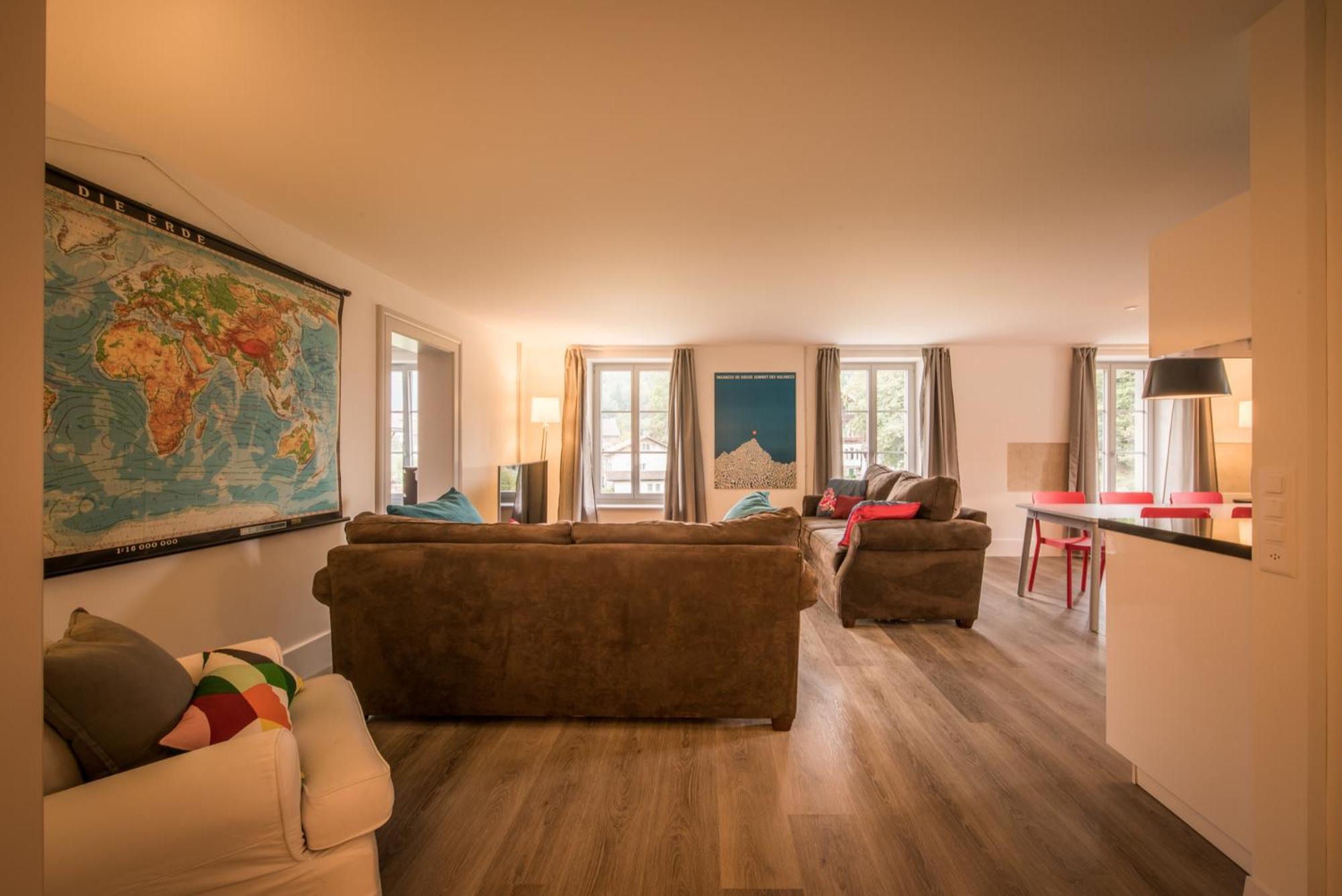 Ferienwohnung Dependance Penthouse Interlaken Exterior foto